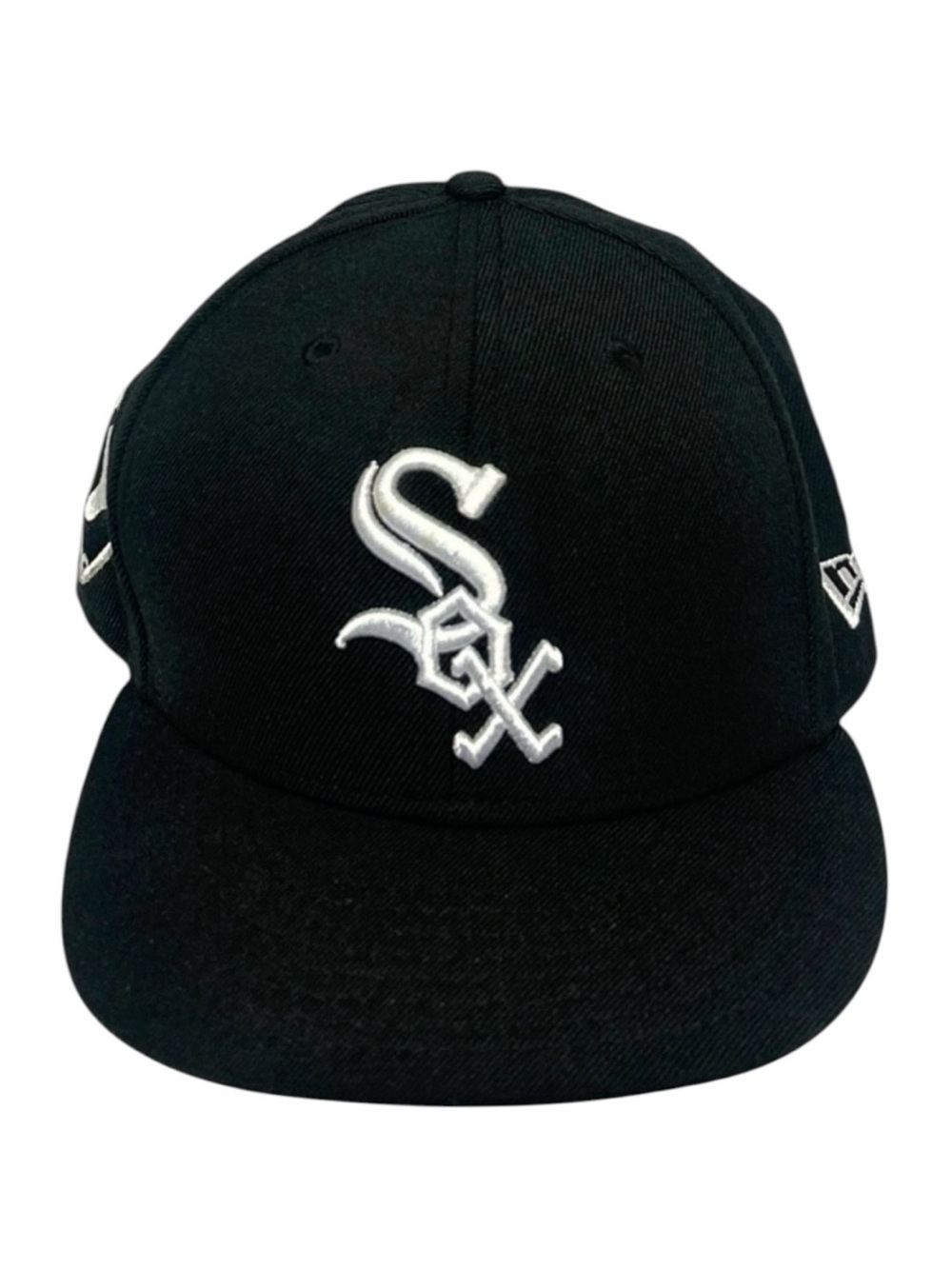 Chicago White Sox New Era 9Fifty Baseball Cap Men’s M/L Black White Snapback